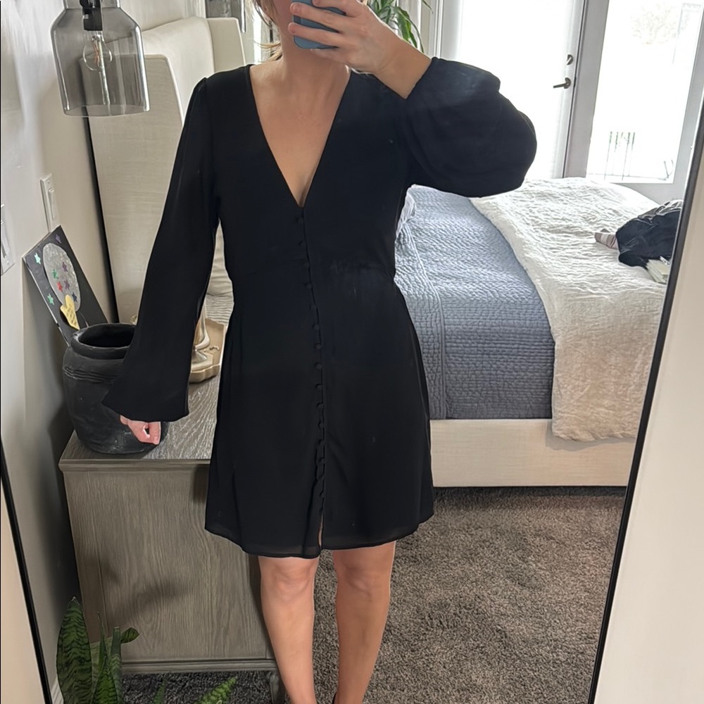 Elegant Black Women's Dress